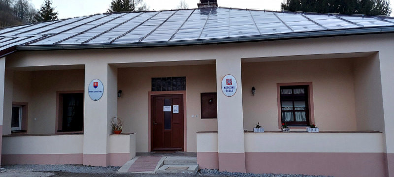 Obnova školy v Tajove v r. 2020 -2021